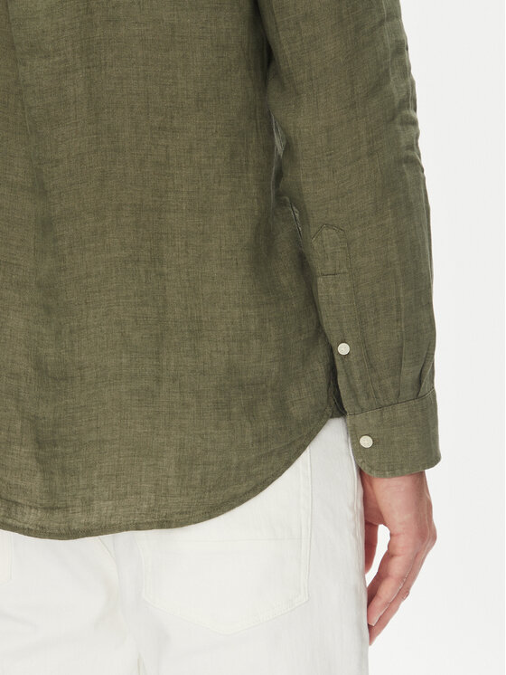 Tommy Hilfiger Tommy Hilfiger Camicia MW0MW34602 Verde Regular Fit