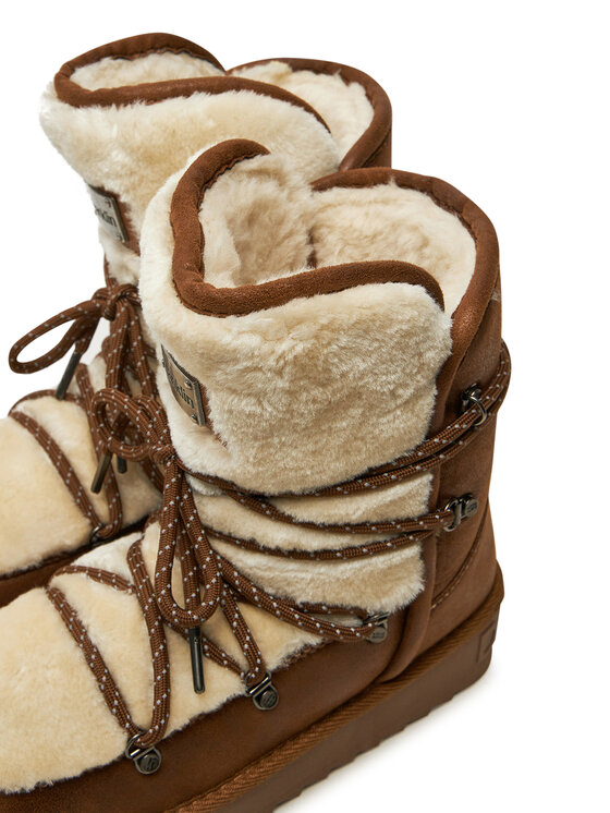 D.Franklin D.Franklin Schneeschuhe Nordic Trk Fur DFSH370005 Braun