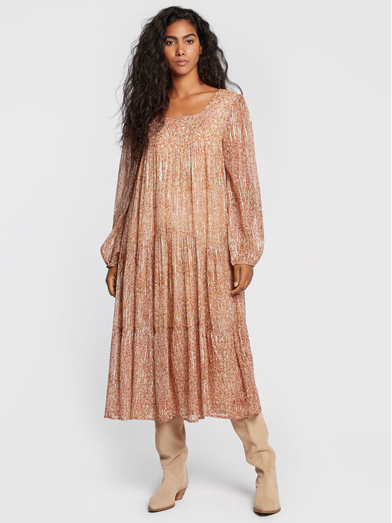 NKN Nekane NKN Nekane Kasdieninė suknelė AU.AKEBIA Ruda Relaxed Fit