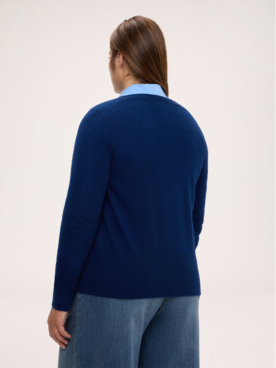 Fiorella Rubino Fiorella Rubino Maglione M314L008596N034 Blu Regular Fit