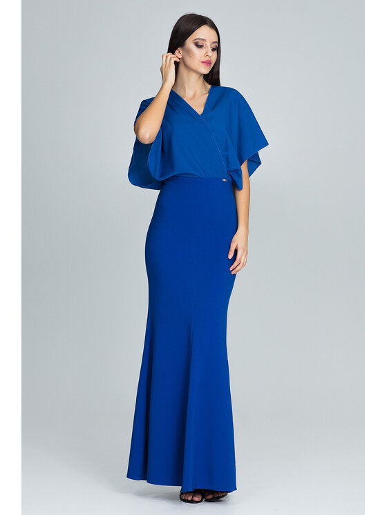 FIGL FIGL Šaty M577 Modrá Regular Fit