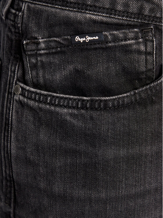 Pepe Jeans Pepe Jeans Jeansy Finsbury PM206321 Šedá Skinny Fit