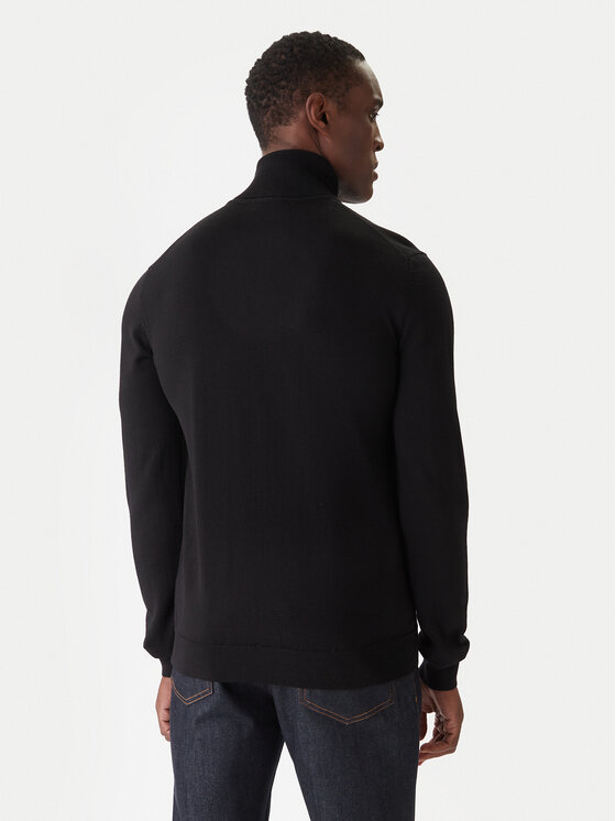 HUGO Hugo Поло San Thomas-M 50474174 Черен Slim Fit