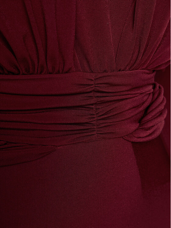 MVP Wardrobe MVP Wardrobe Abito da sera Fiori Chiari MVPI3AB111.0XXXXXX Bordeaux Long Fit