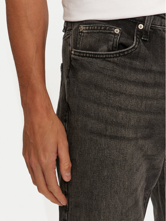 Only & Sons Only & Sons Traperice Yoke 22027850 Crna Tapered Fit