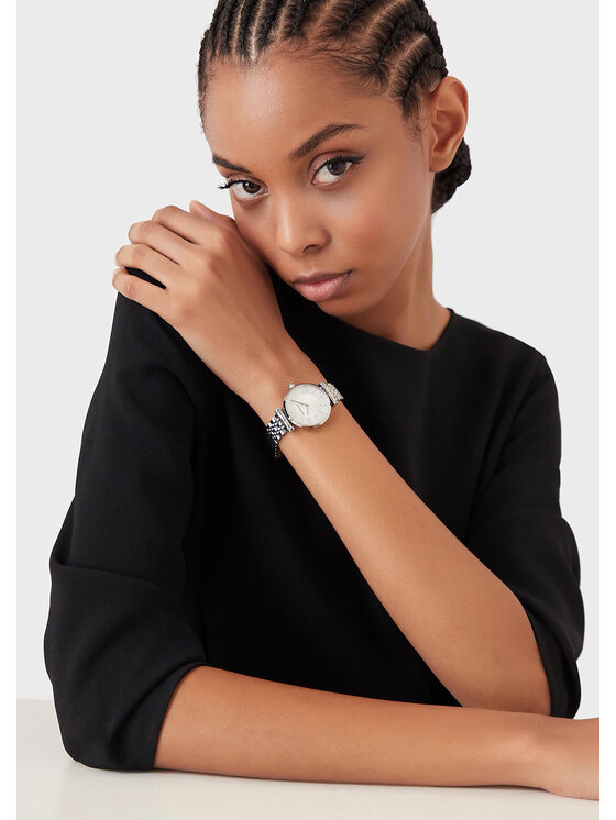 Emporio Armani Emporio Armani Hodinky AR11445 Strieborná