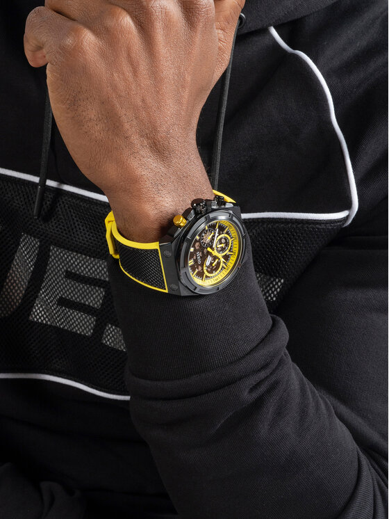 Guess Guess Ρολόι GW0713G2 Μαύρο