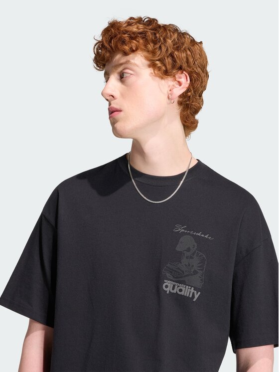 adidas adidas T-Shirt 165160 Czarny Loose Fit