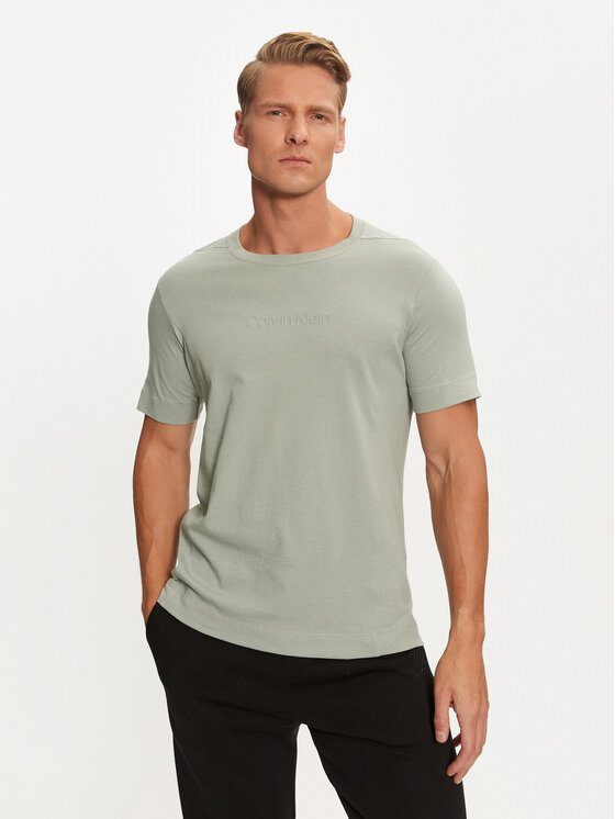 Calvin Klein Performance T-shirt 00GMS3K108 Siva Regular Fit