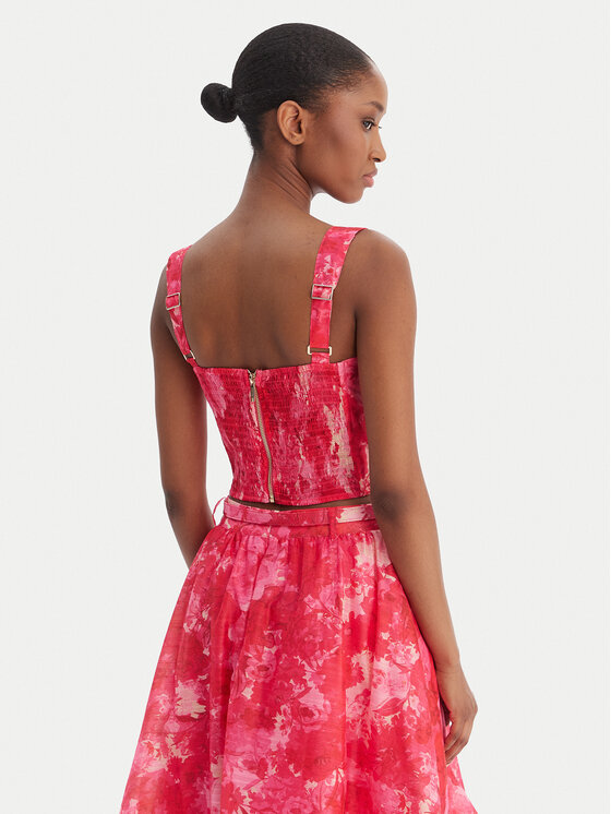 Fracomina Fracomina Top FR25ST2024W775U6 Rosa Slim Fit