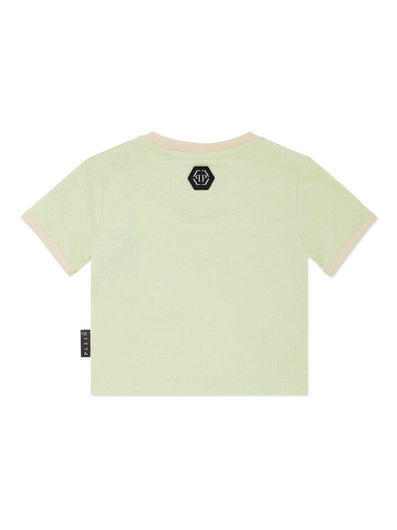 PHILIPP PLEIN PHILIPP PLEIN T-Shirt 28149 Zielony Regular Fit