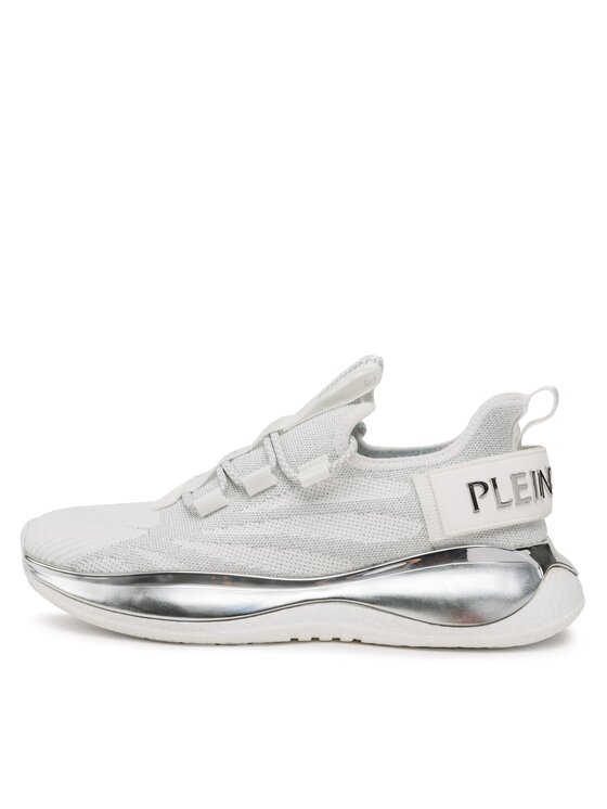 Plein Sport Plein Sport Laisvalaikio batai The Iron Tiger Gem.X.02013 SACS USC0429 STE003N Balta
