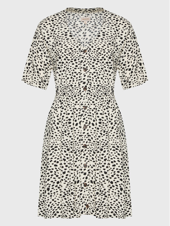 Brixton Vsakodnevna obleka Cheetah 04846 Bež Regular Fit