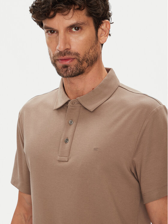 Michael Kors Michael Kors Polo majica CS15073C93 Rjava Regular Fit