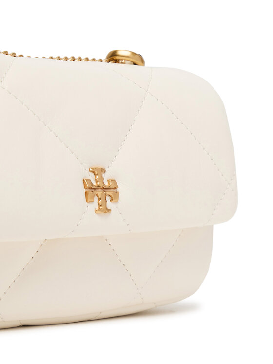 Tory Burch Tory Burch Ročna torba Mini Kira Diamond 154710 Écru