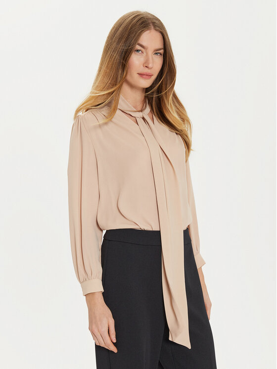ARTIGLI ARTIGLI Blúzka ACBL000281 Béžová Regular Fit