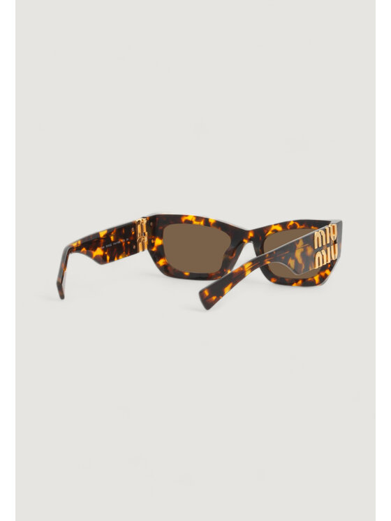 Miu Miu Miu Miu Okulary przeciwsłoneczne 0MU 09WS Beżowy