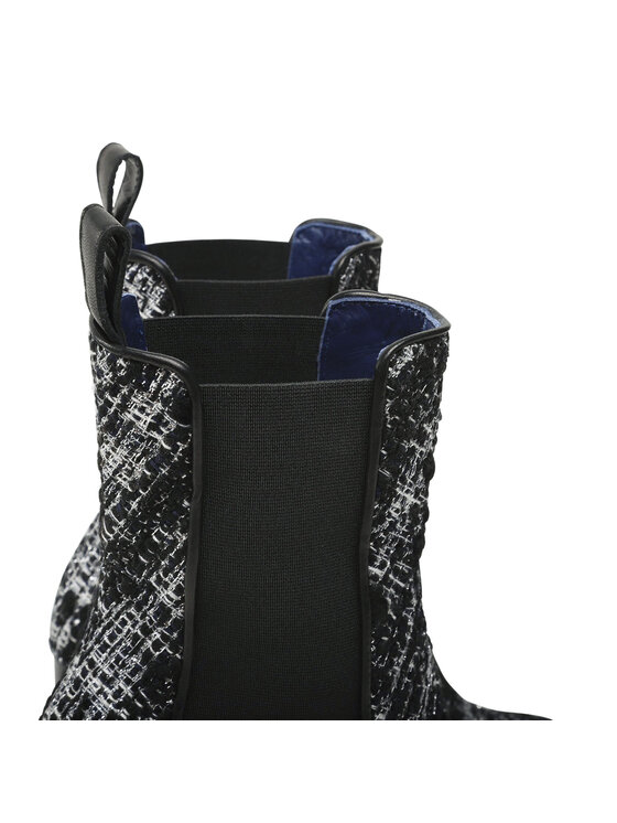 Pollini Pollini Μποτάκια SA24108G1HTN100A Μαύρο