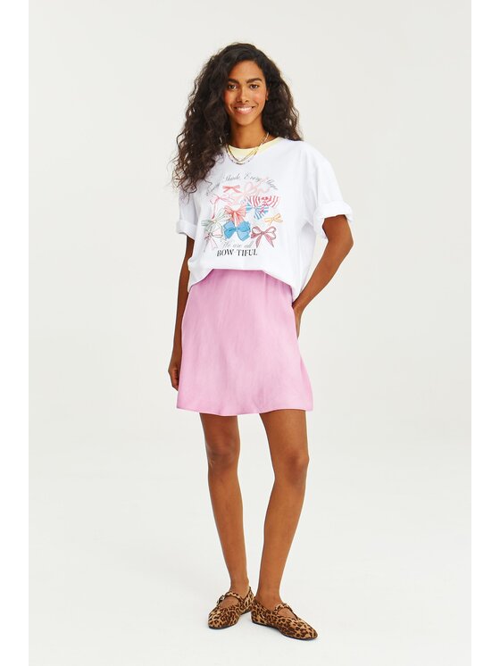 NAOKO NAOKO Mini sukně Orchid Affair Růžová Regular Fit