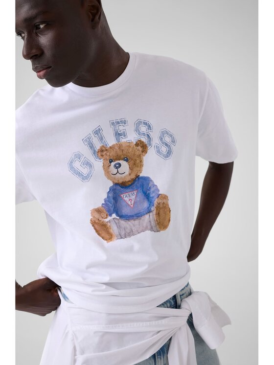 Guess Guess T-shirt 182885 Bijela Classic Fit