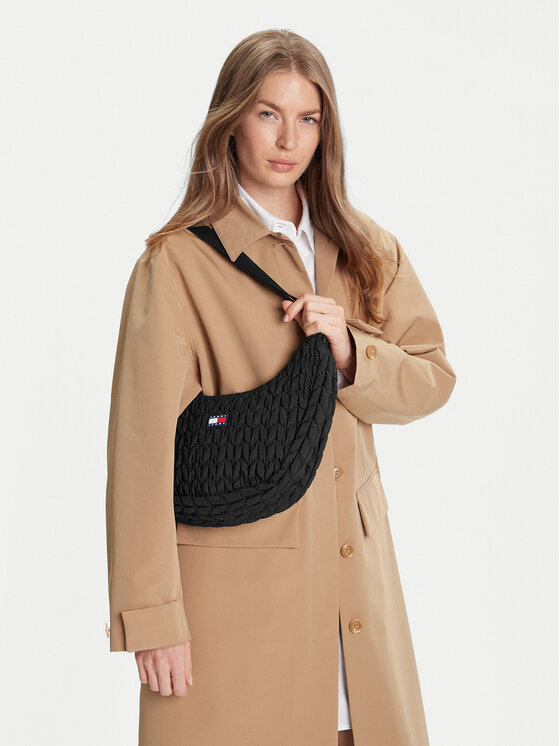 Tommy Jeans Tommy Jeans Τσάντα Tjw Urban Quilted AW0AW17546 Μαύρο
