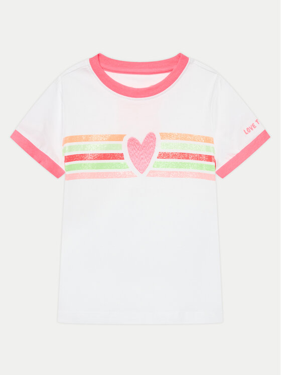OVS OVS T-shirt 2046163 Bijela Regular Fit
