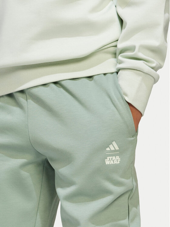 adidas adidas Dres Star Wars The Mandalorian™ JF3651 Zielony Regular Fit