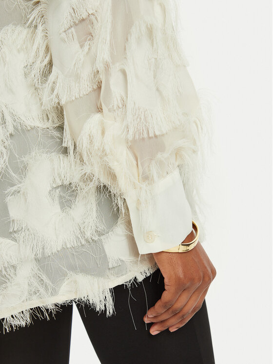 Marella Marella Camicia Douglas 2423116022 Écru Regular Fit