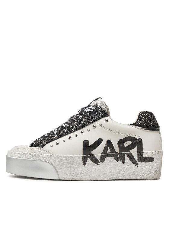 KARL LAGERFELD KARL LAGERFELD Sneakersy KL60190 Biela
