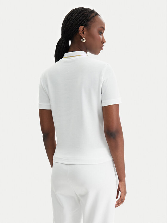 Versace Jeans Couture Versace Jeans Couture Polo 80HAGT02 CJ01T Bijela Regular Fit