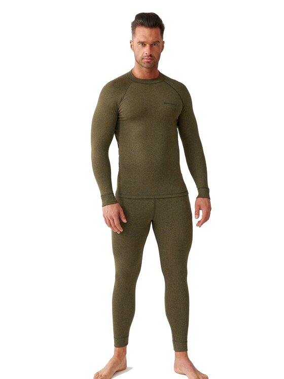 ROUGH RADICAL ROUGH RADICAL Set di biancheria intima termica HUNTER Cachi