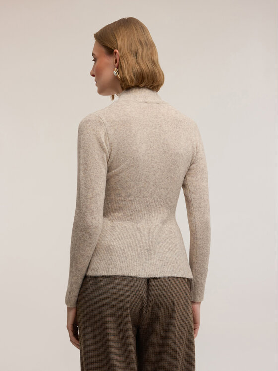 Motivi Motivi Maglione M060W003741N002 Crema Regular Fit