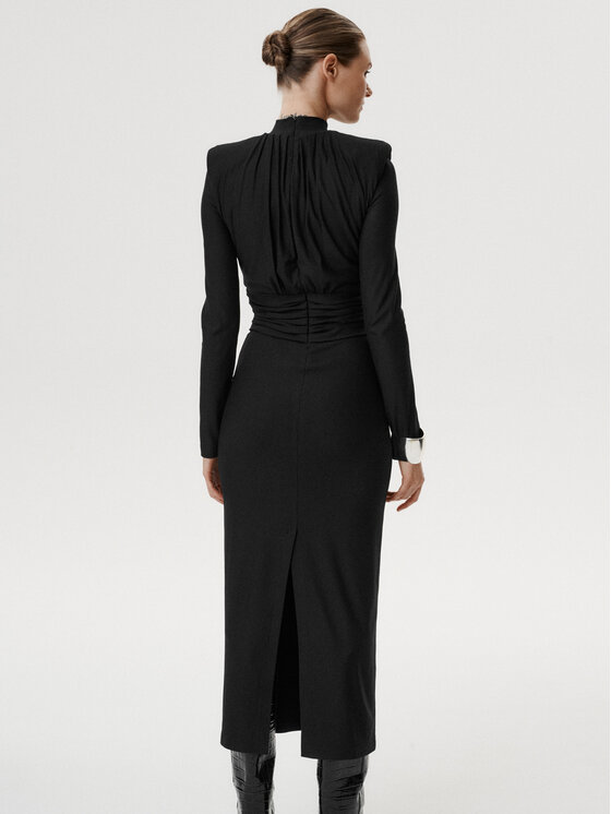 MARI PRETI MARI PRETI Abito da cocktail Deluna Nero Slim Fit