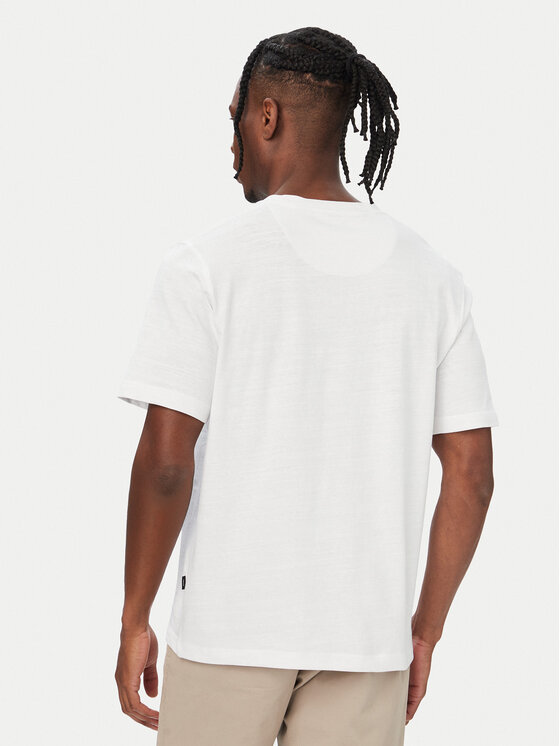 Jack & Jones Jack & Jones Tricou Jake 12294944 Alb Relaxed Fit