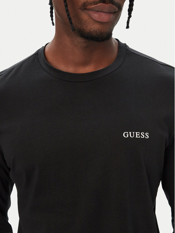Guess Guess Комплект дълги ръкави U6BG04 K5370 Черен Regular Fit