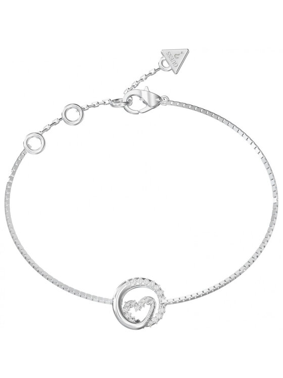 Guess Guess Náramek JUBB05527JWRHS Stříbrná