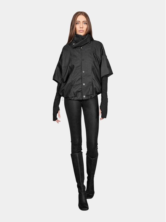 MADE BY SOCIETY MADE BY SOCIETY Kurtka anorak Narielle - H27947 Czarny Basic Fit
