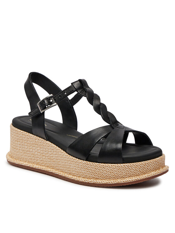 Clarks Clarks Basutės Kimmei Twist 26176391 Juoda