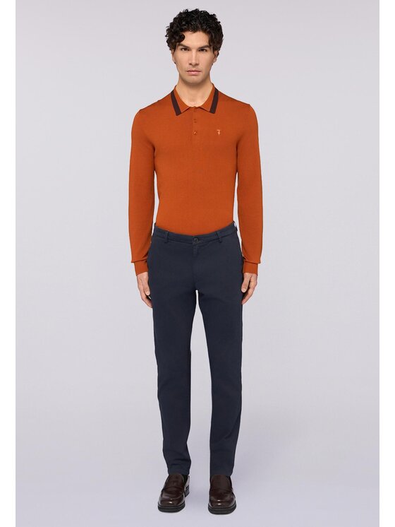 Trussardi Trussardi Pantalone da abito P711M000092N034 Celeste Boy Fit