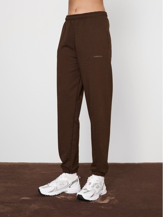 La Mania La Mania Pantaloni da tuta RICO Marrone Active Fit