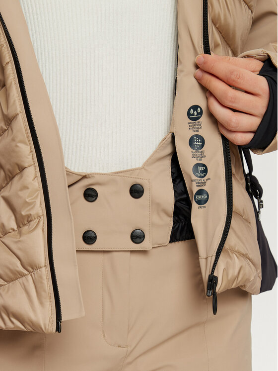 CMP CMP Slidinėjimo striukė 34W4436F Smėlio Regular Fit