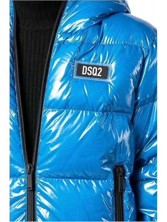 Dsquared2 Dsquared2 Vatovaná bunda S74AM1447 S54056 519 Modrá Regular Fit