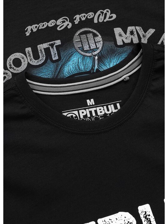PITBULL PITBULL T-Shirt PROTECTOR Czarny Regular Fit