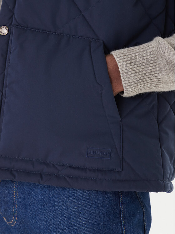 Hunter Hunter Vestă elegantă Tranent HARM0002252 Bleumarin Regular Fit