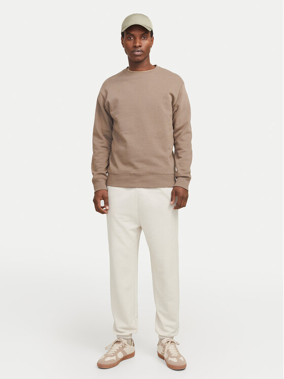 Jack&Jones Jack&Jones Spodnie dresowe Morgan 12257964 Beżowy Regular Fit