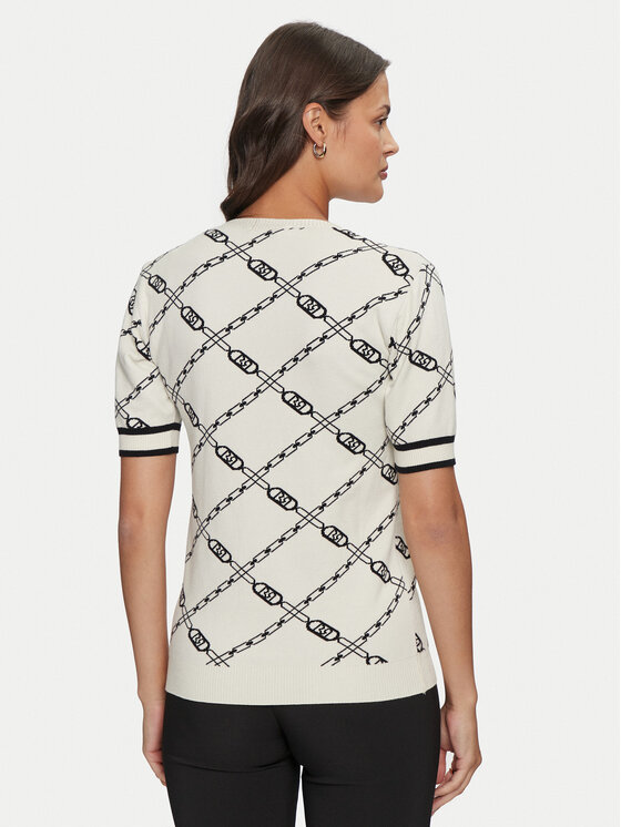 Rinascimento Rinascimento Pullover CFM0011632003 Écru Regular Fit
