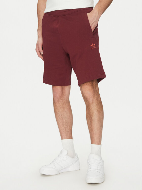 adidas adidas Sportske kratke hlače Essentials Trefoil JD2436 Crvena Regular Fit