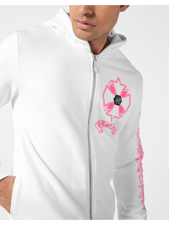 PHILIPP PLEIN PHILIPP PLEIN Bluza 25929 Różowy Athletic Fit