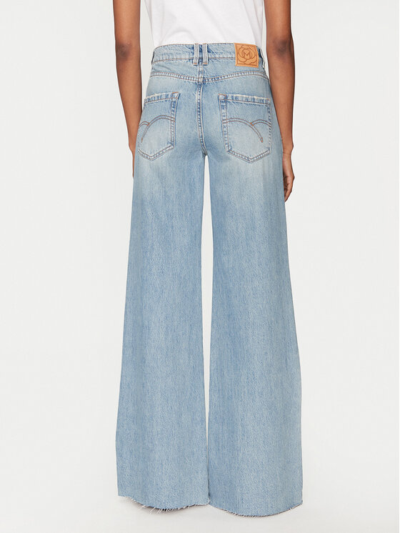 Marella Marella Blugi Wleg 2513181034 Albastru Wide Leg