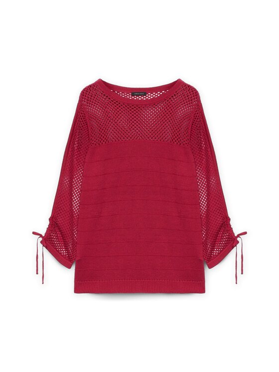 Fiorella Rubino Fiorella Rubino Cardigan M554L007926N016 Rosso A-Line Fit